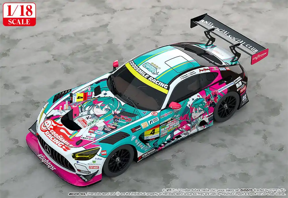 Hatsune Miku GT Project vozilo 1/18 Hatsune Miku AMG 2025 sezona otvaranja Ver. 26 cm fotografija proizvoda
