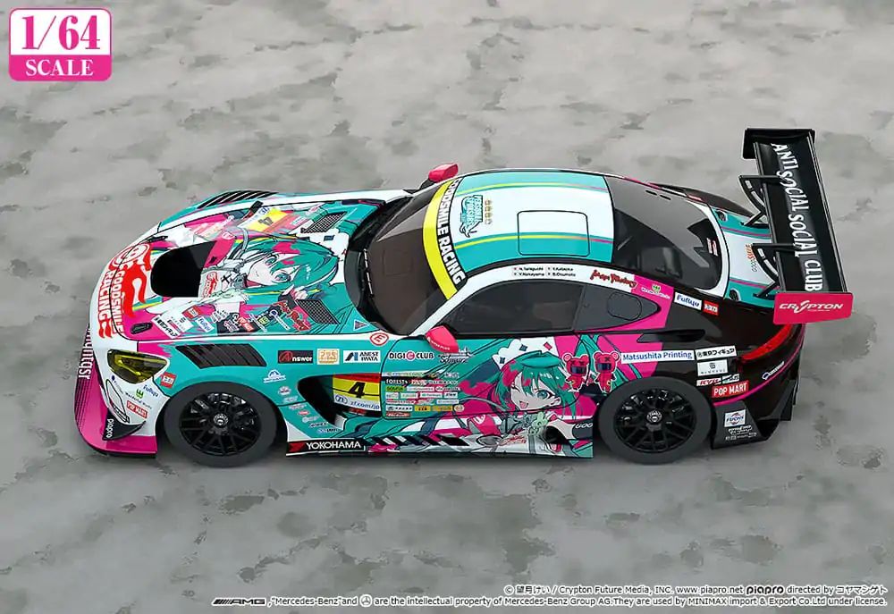 Hatsune Miku GT Project vozilo 1/64 Hatsune Miku AMG 2025 Sezonsko otvaranje Ver. 7 cm fotografija proizvoda