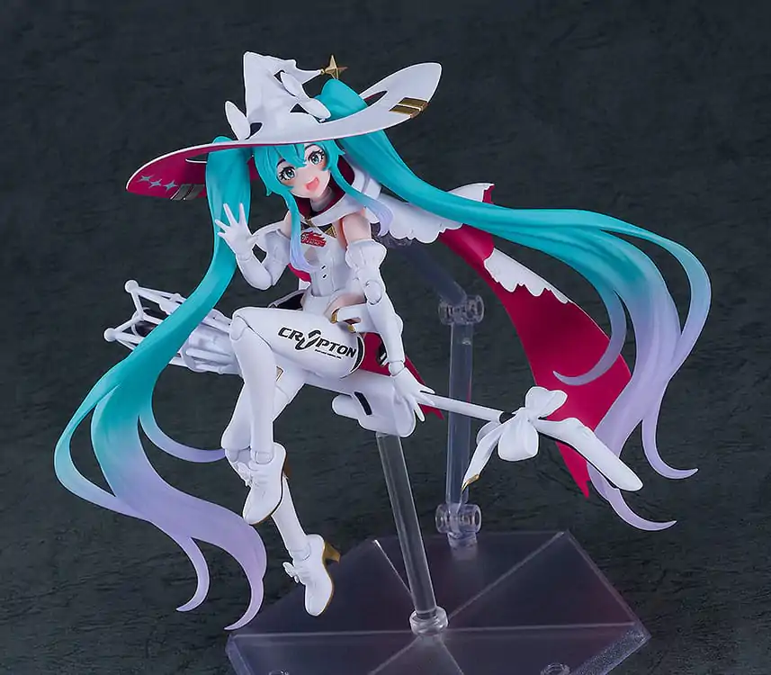 Hatsune Miku GT Project Figma akcijska figura Racing Miku 2024 Ver. 16 cm fotografija proizvoda