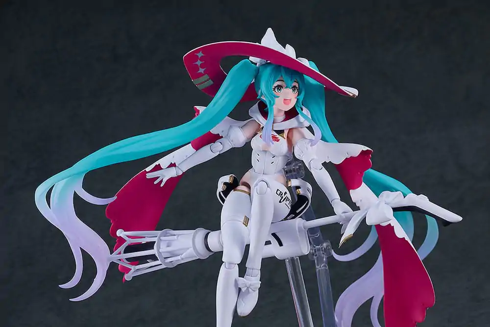 Hatsune Miku GT Project Figma akcijska figura Racing Miku 2024 Ver. 16 cm fotografija proizvoda