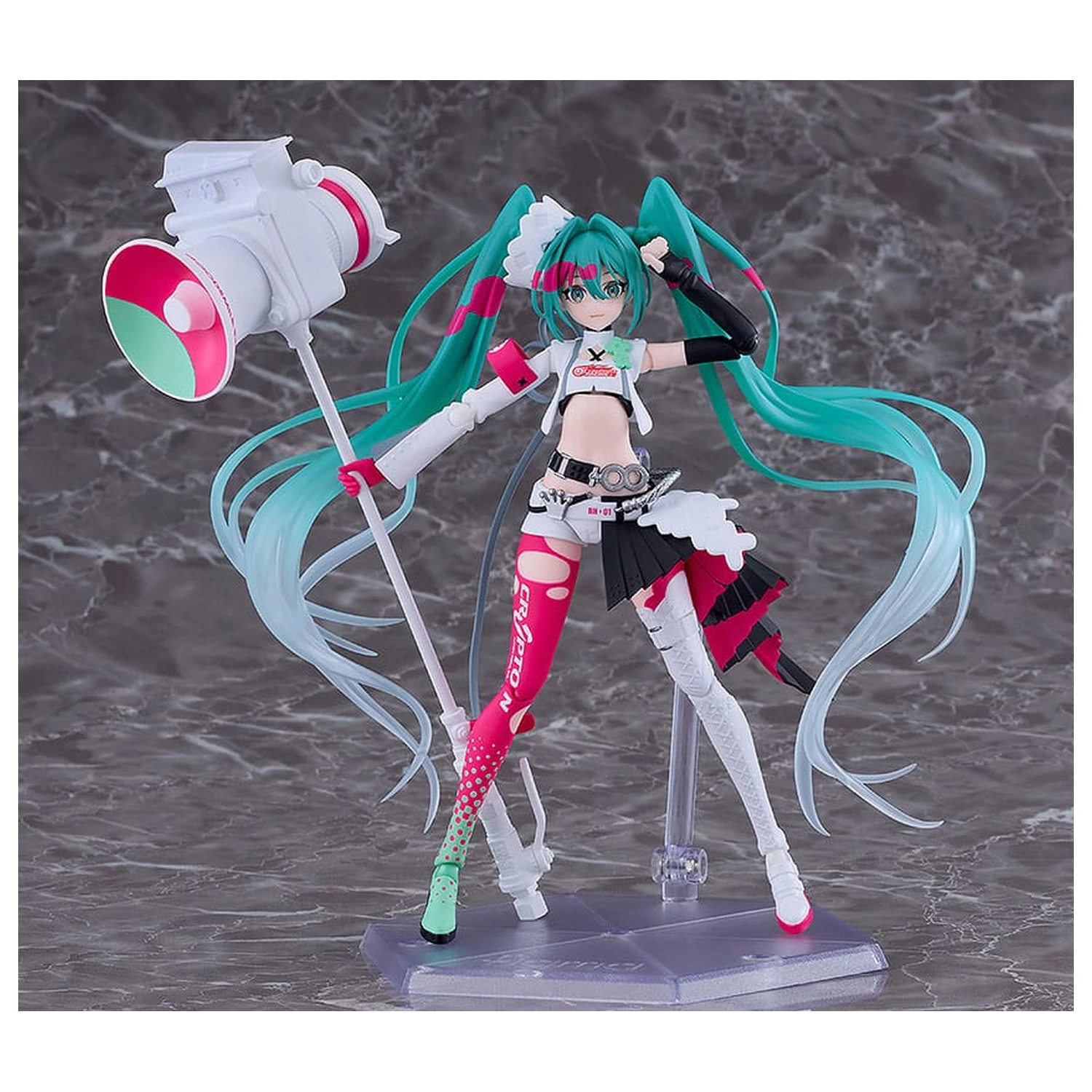 Hatsune Miku GT Project Figma akcijska figura Racing Miku 2025 Ver. 16 cm fotografija proizvoda