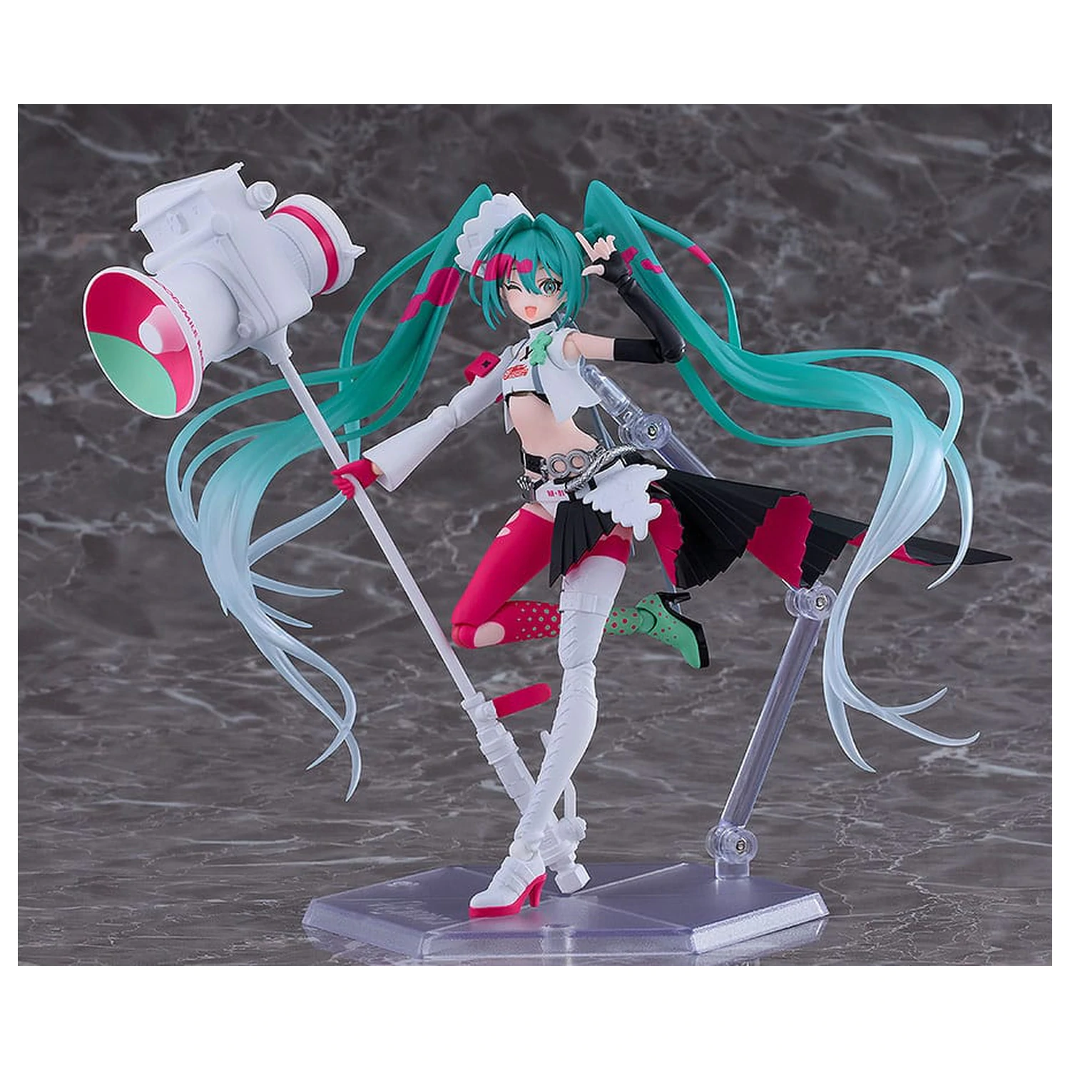 Hatsune Miku GT Project Figma akcijska figura Racing Miku 2025 Ver. 16 cm fotografija proizvoda