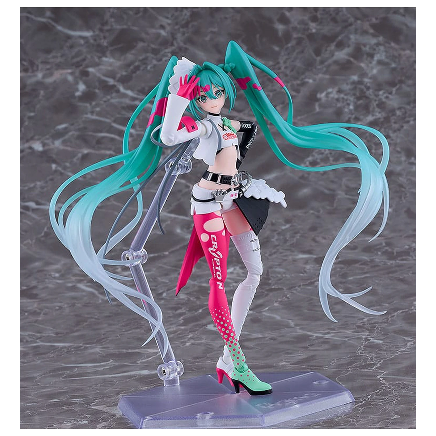 Hatsune Miku GT Project Figma akcijska figura Racing Miku 2025 Ver. 16 cm fotografija proizvoda