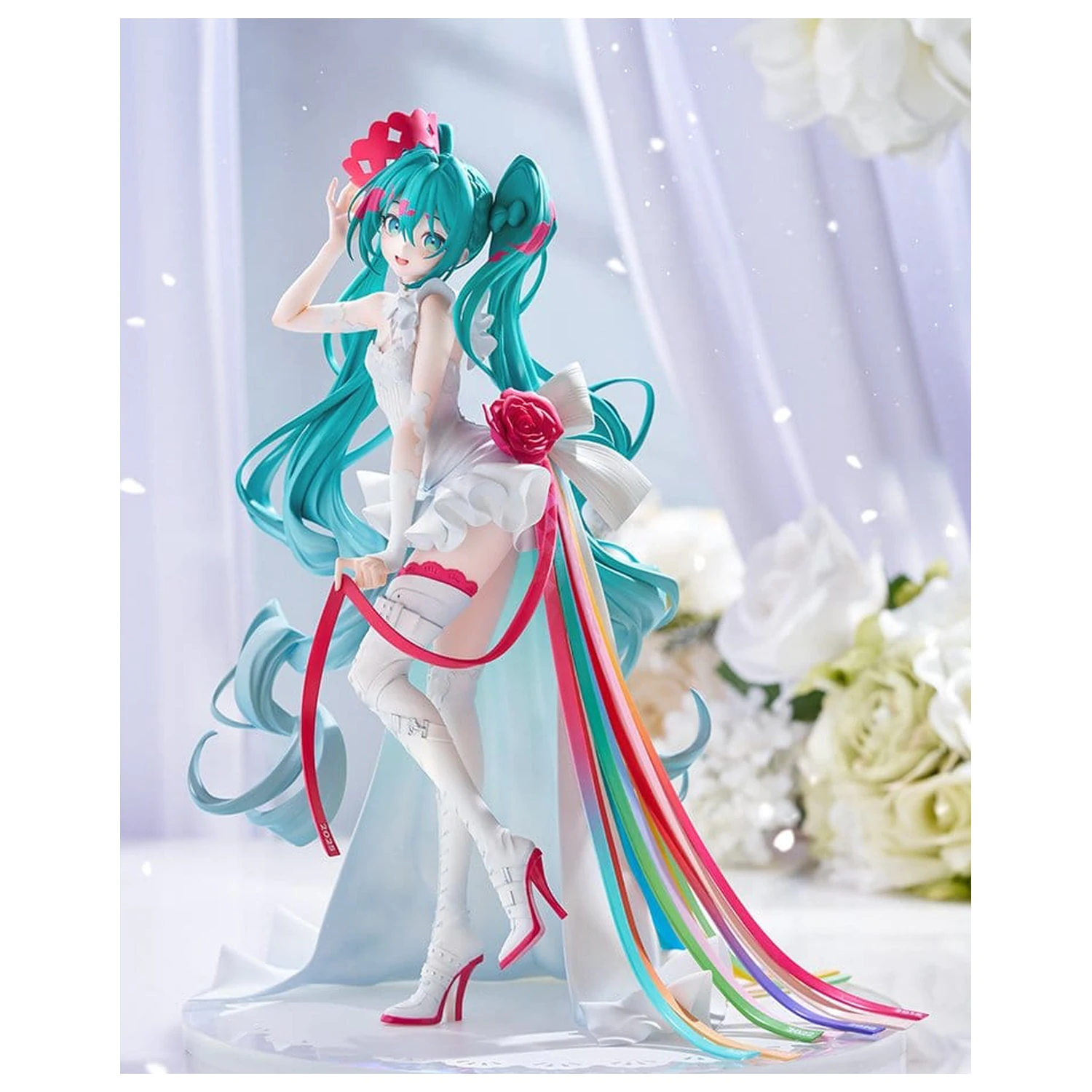 Hatsune Miku GT Project G.S. Collection PVC figura 1/7 Racing Miku 15th "Rhapsody" 2010-2025 27 cm fotografija proizvoda