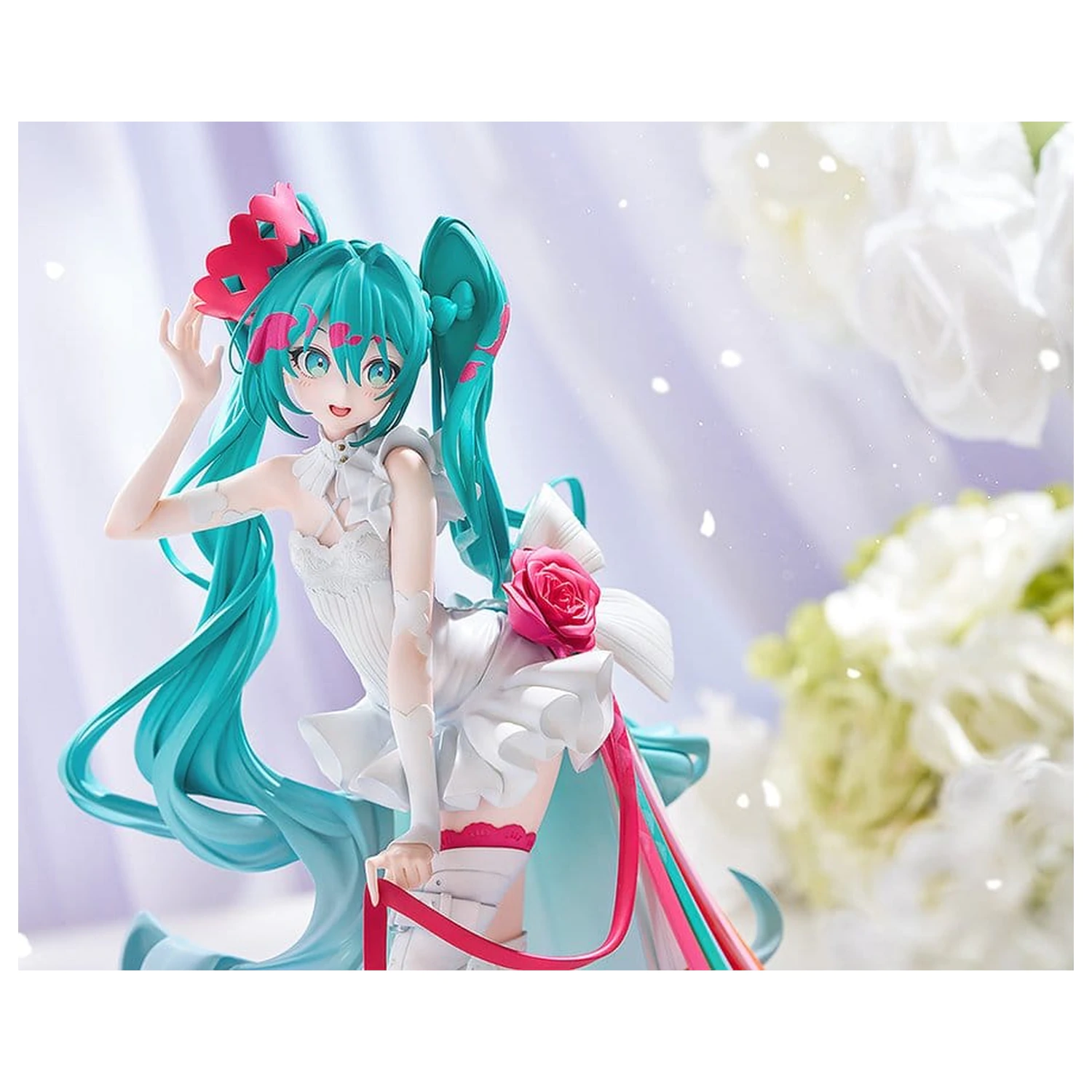 Hatsune Miku GT Project G.S. Collection PVC figura 1/7 Racing Miku 15th "Rhapsody" 2010-2025 27 cm fotografija proizvoda