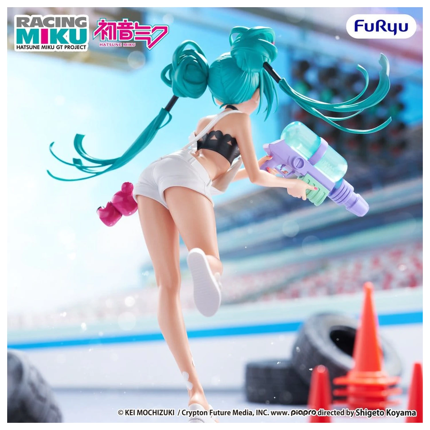 Hatsune Miku GT Project Muchute PVC figura Racing Miku 2025 Sepang Ver. 20 cm fotografija proizvoda