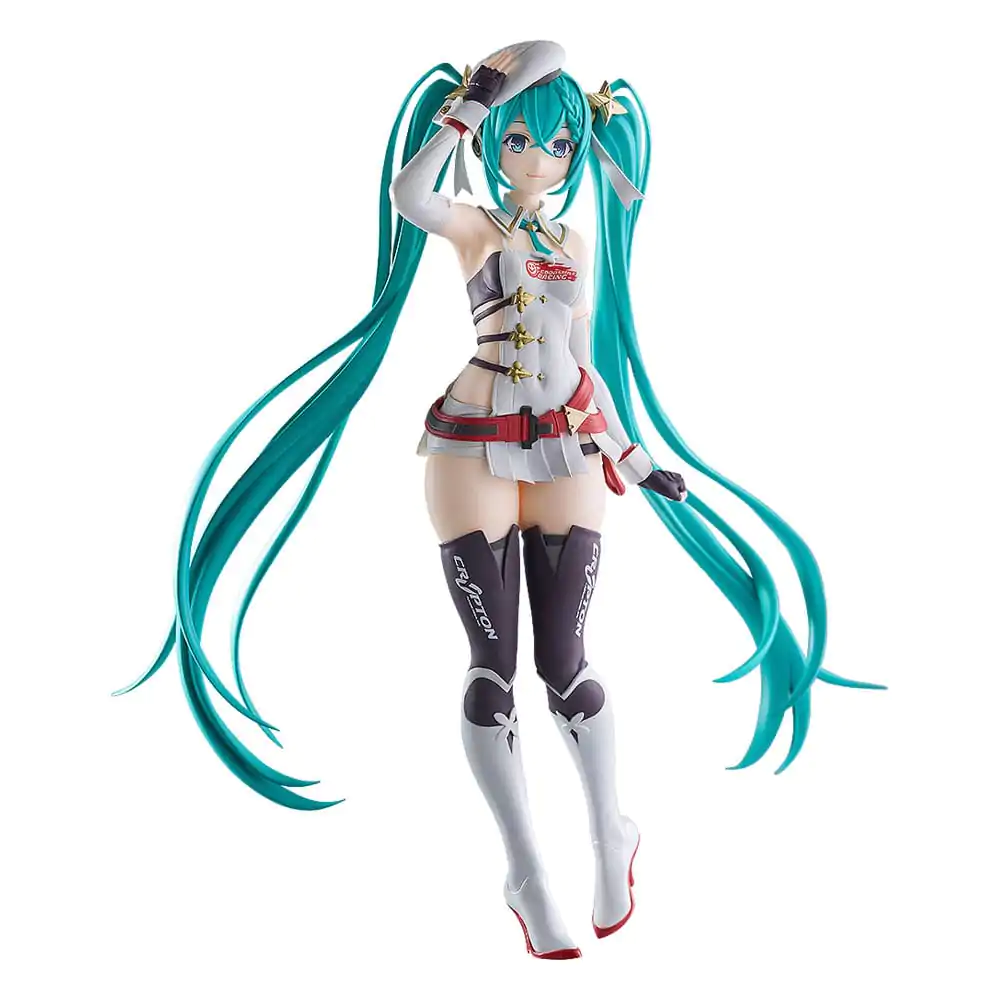 Hatsune Miku GT Project Pop Up Parade PVC Kipić Racing Miku 2023 Ver. 17 cm fotografija proizvoda