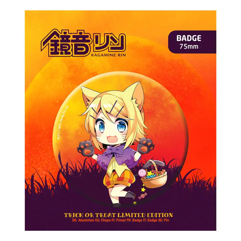 Hatsune Miku značka Halloween Limited Edition Kagamine Rin fotografija proizvoda