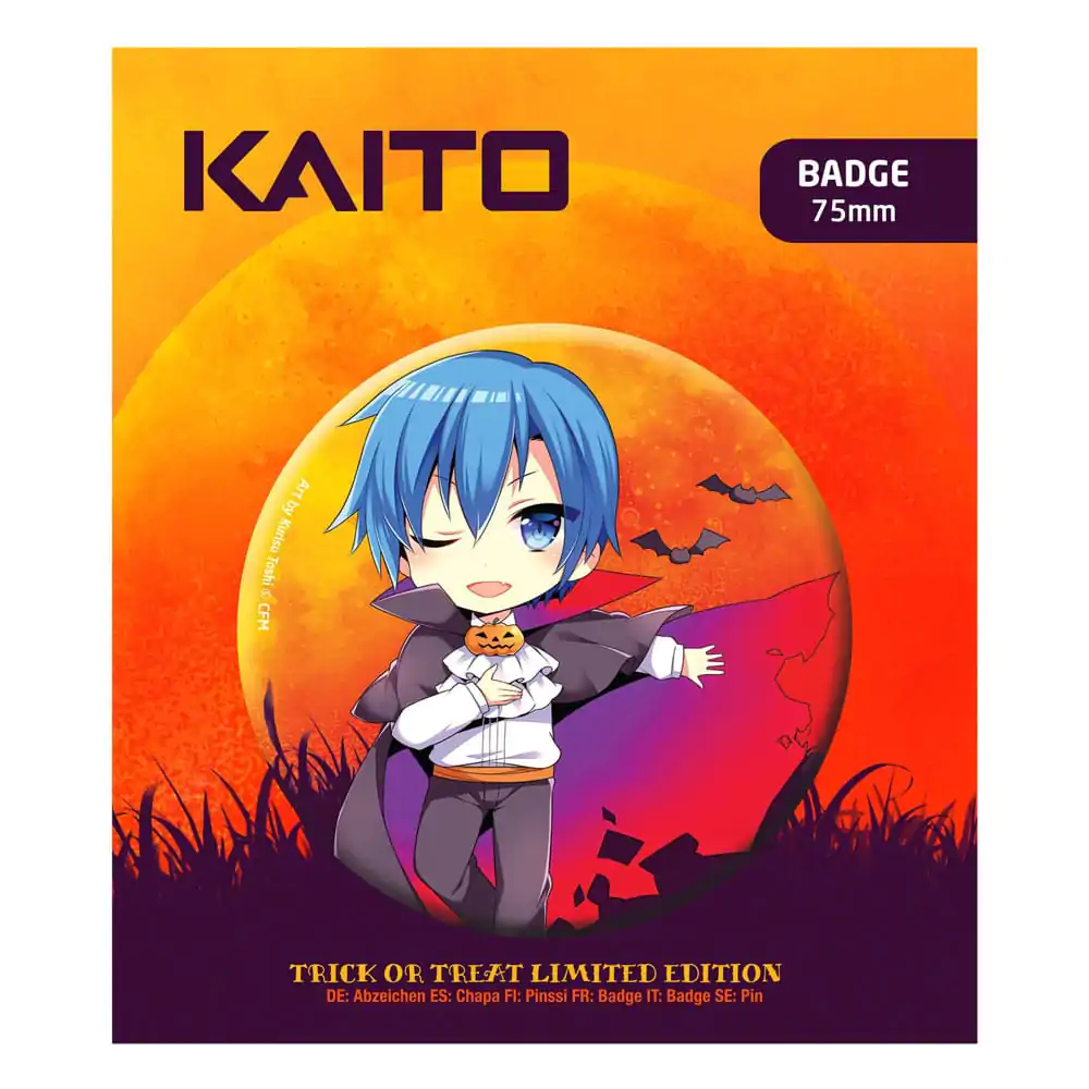 Hatsune Miku značka za iglu Halloween Limited Edition Kaito fotografija proizvoda