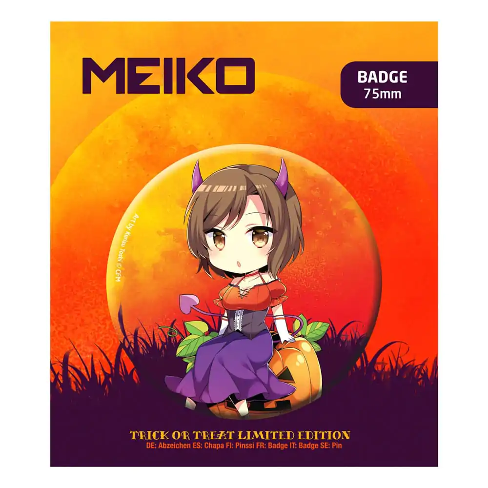 Hatsune Miku Pin Značka Halloween Limited Edition Meiko fotografija proizvoda