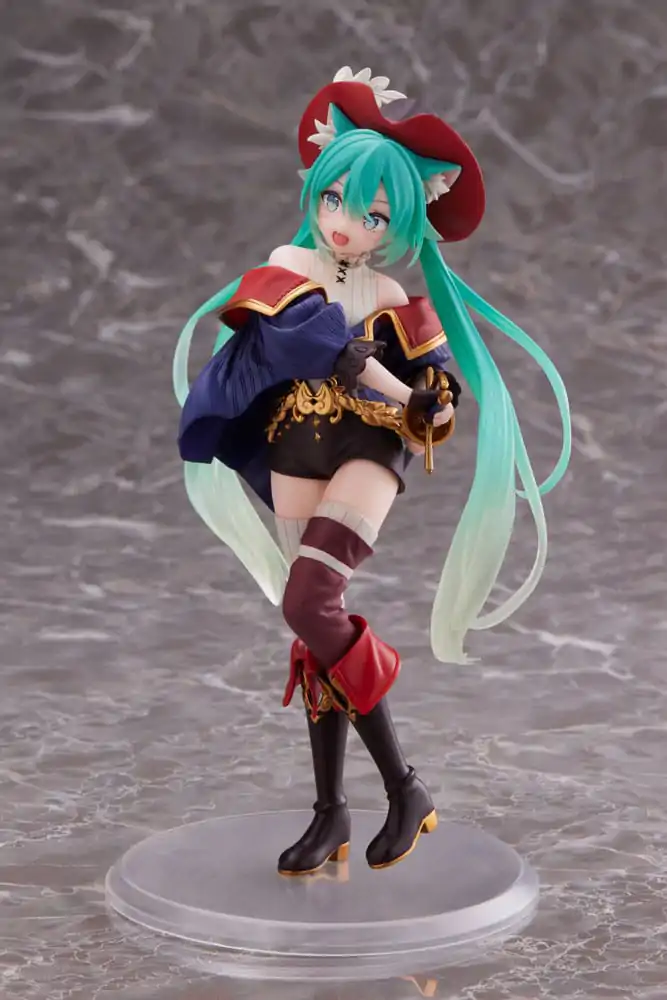 Hatsune Miku PVC figura Hatsune Miku Wonderland Puss in Boots 18 cm fotografija proizvoda