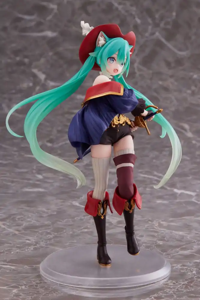 Hatsune Miku PVC figura Hatsune Miku Wonderland Puss in Boots 18 cm fotografija proizvoda