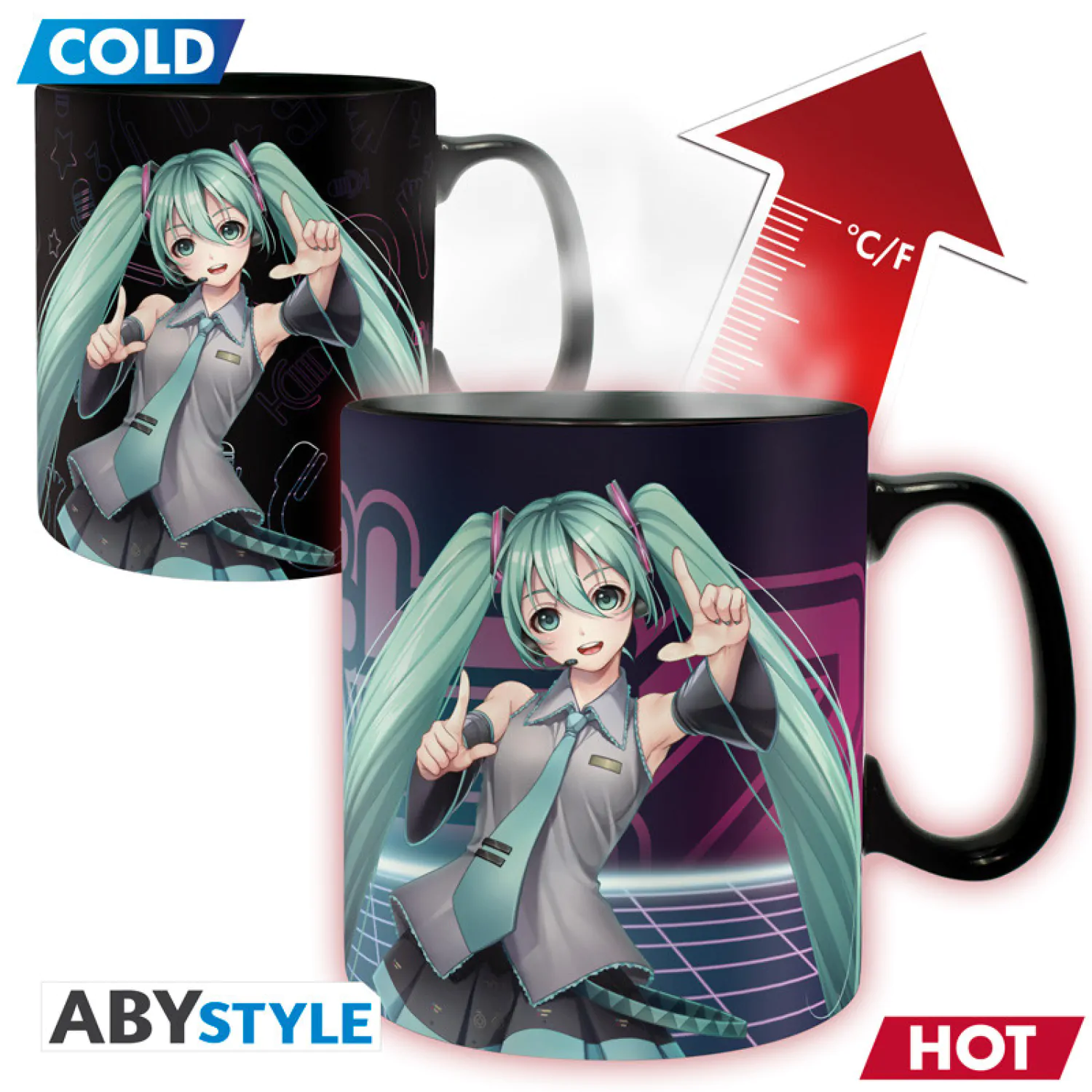 Hatsune Miku šalica s promjenom topline fotografija proizvoda