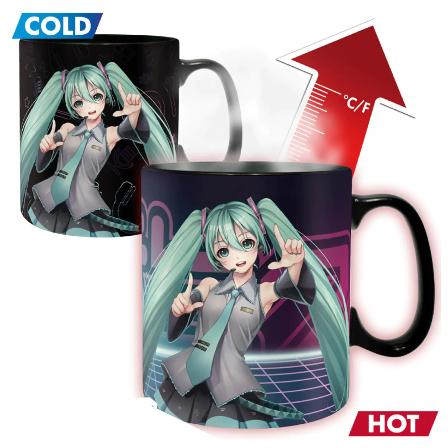 Hatsune Miku šalica s promjenom topline fotografija proizvoda