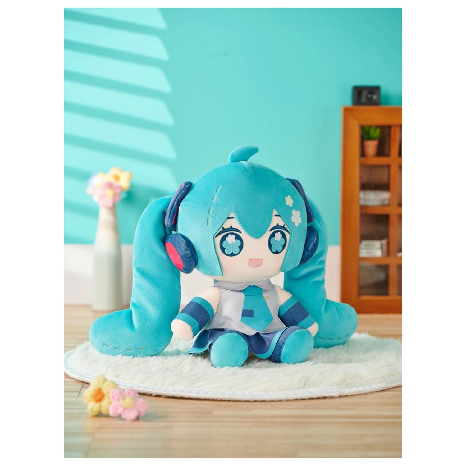 Hatsune Miku Huggy lutka plišana 20 cm fotografija proizvoda