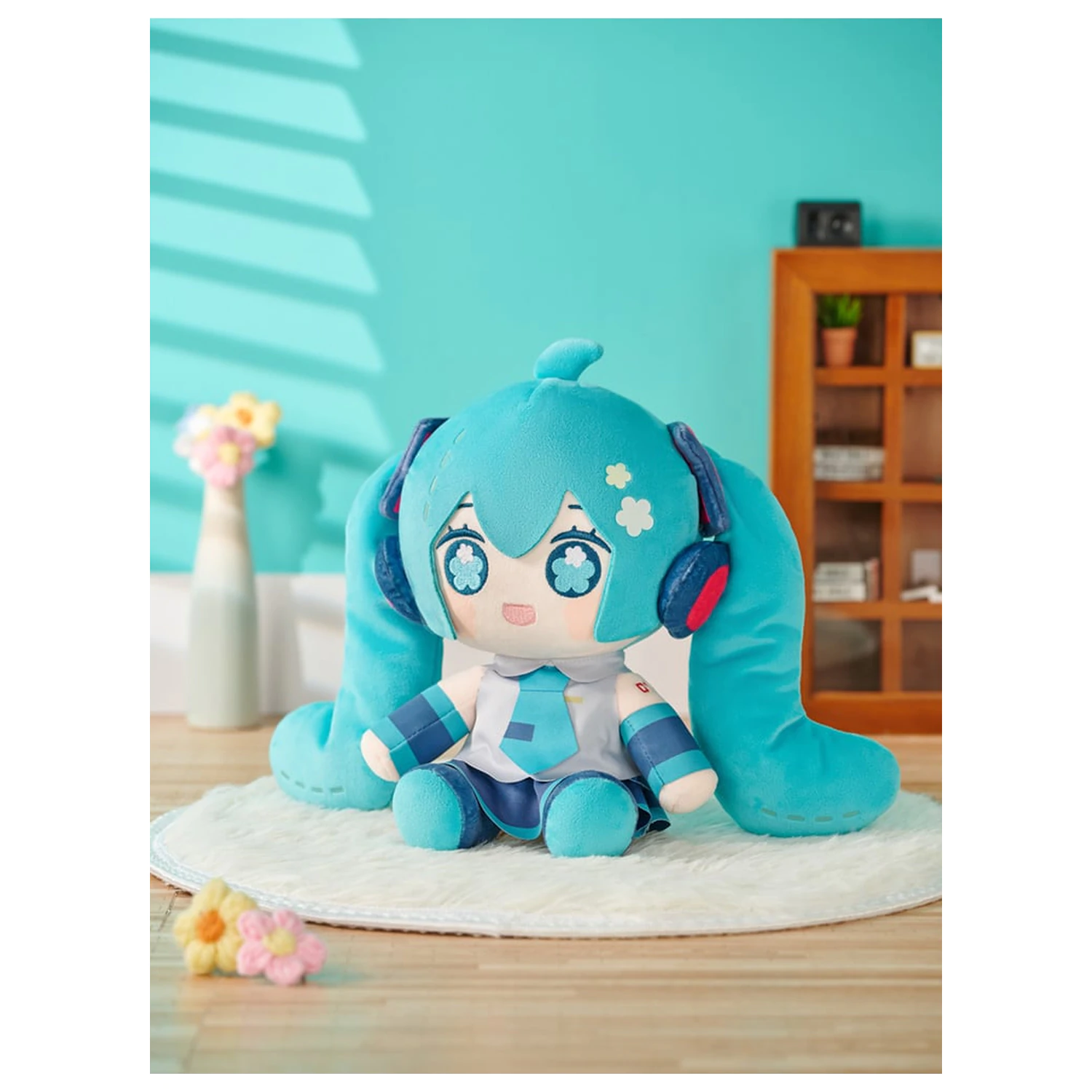 Hatsune Miku Huggy lutka plišana 20 cm fotografija proizvoda