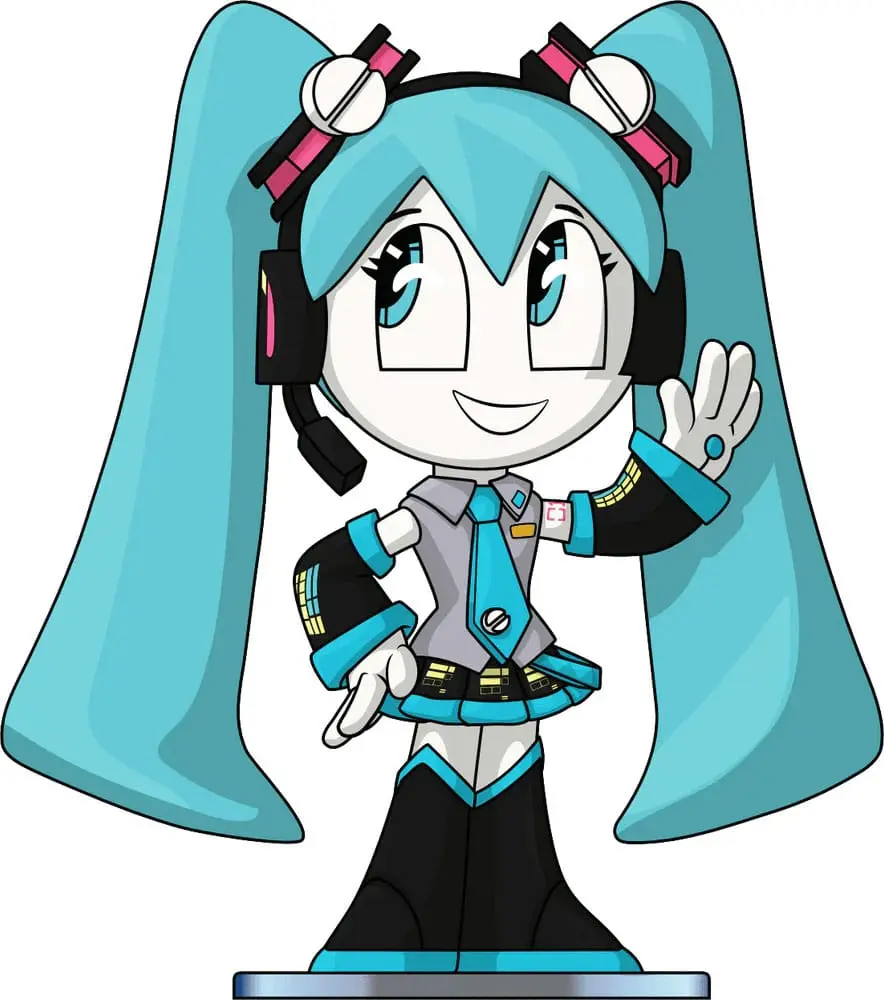 Hatsune Miku vinilna figura Jenny Miku 11 cm fotografija proizvoda