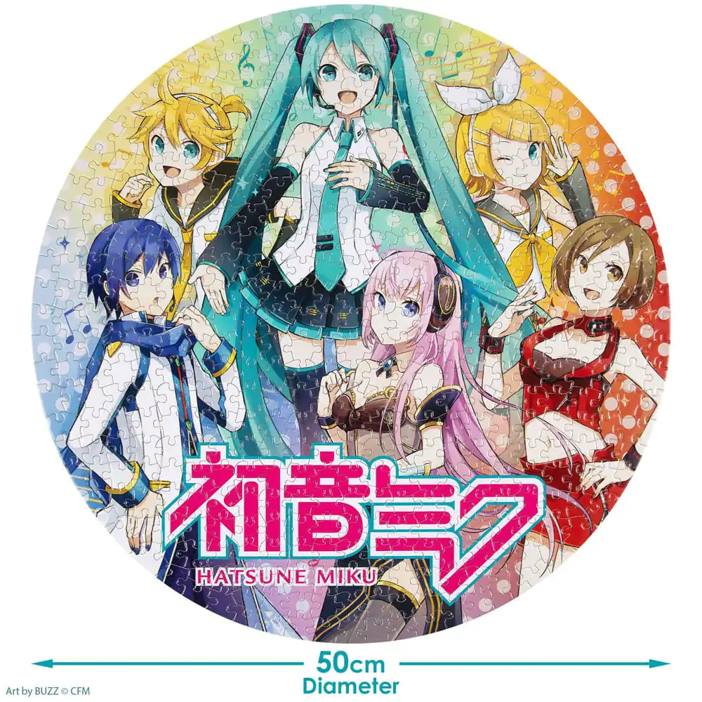 Hatsune Miku Puzzle Okrugli 500 dijelova fotografija proizvoda