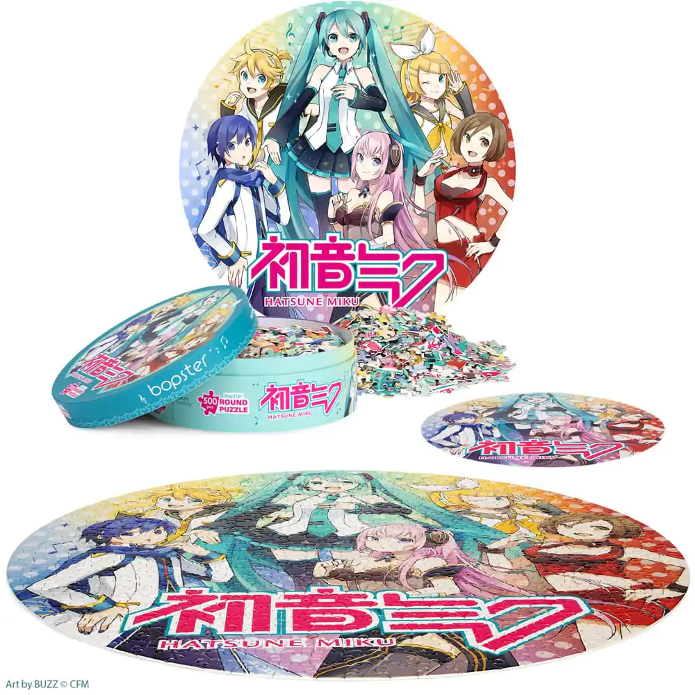 Hatsune Miku Puzzle Okrugli 500 dijelova fotografija proizvoda