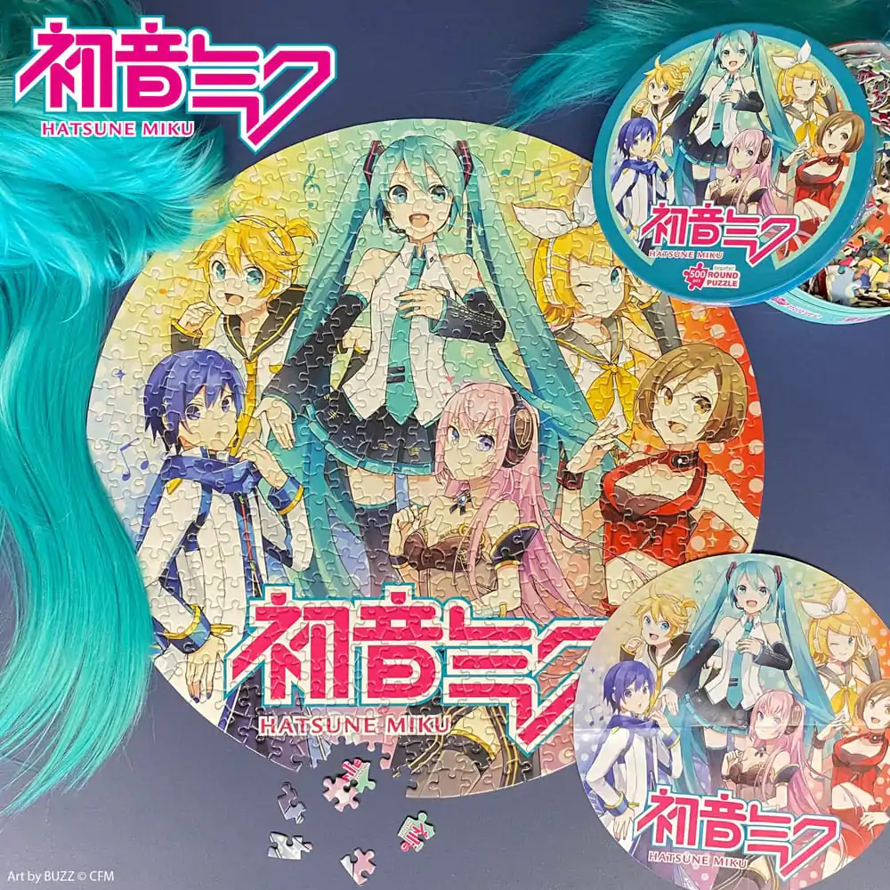 Hatsune Miku Puzzle Okrugli 500 dijelova fotografija proizvoda