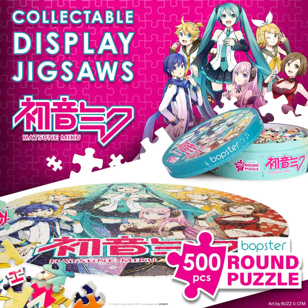 Hatsune Miku Puzzle Okrugli 500 dijelova fotografija proizvoda