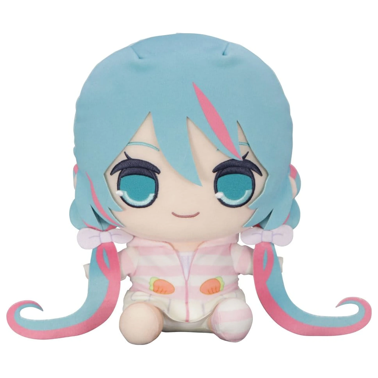 Hatsune Miku Kyurumaru velika plišana figura u pidžami s kapuljačom sa zečjim ušima 28 cm fotografija proizvoda