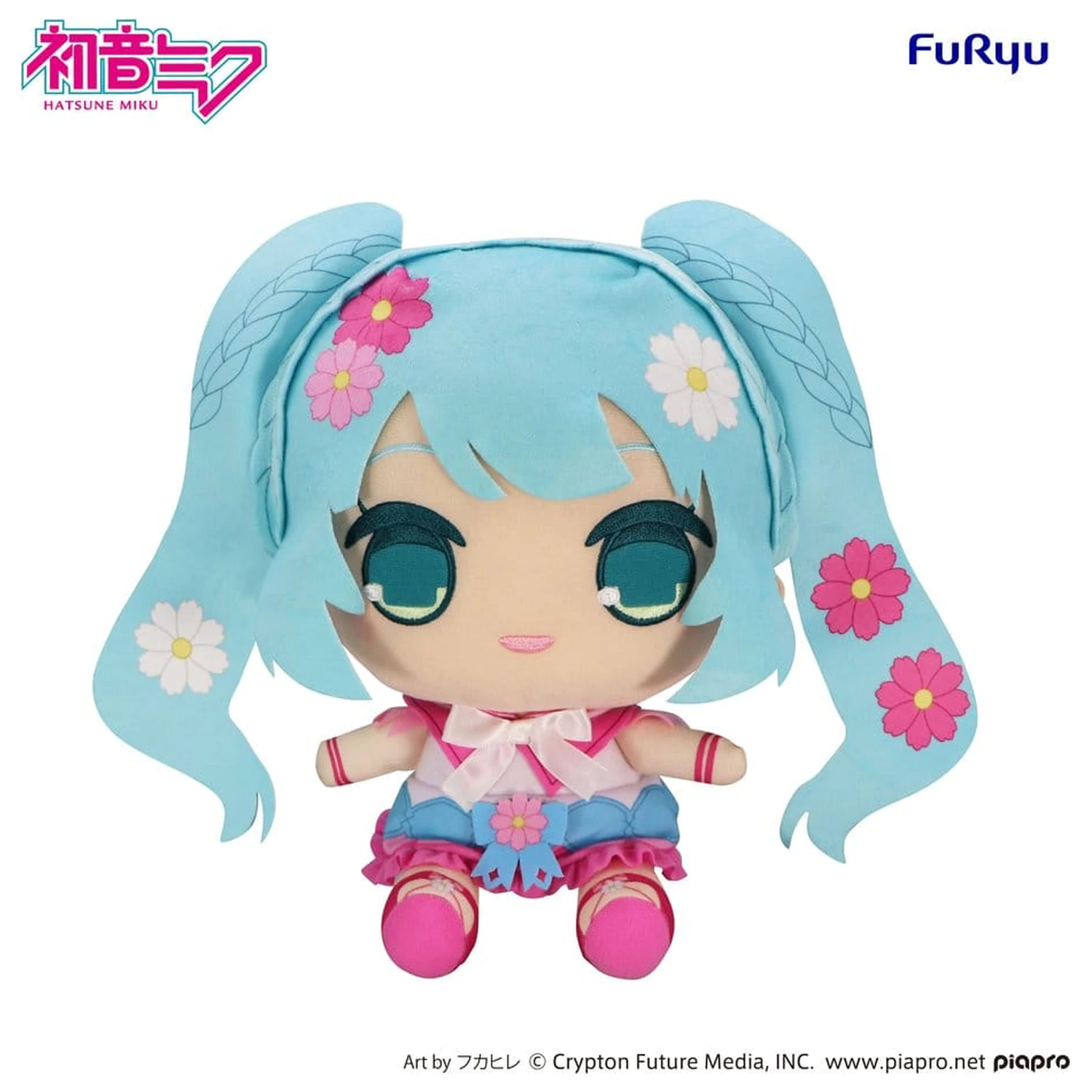 Hatsune Miku Kyurumaru Velika plišana figura Cosmos 27 cm fotografija proizvoda