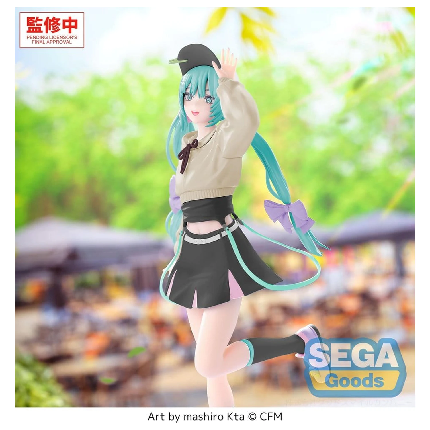 Hatsune Miku Luminasta PVC figura Hatsune Miku Conceptual Series Vol.2 Stroll Ver. 21 cm fotografija proizvoda