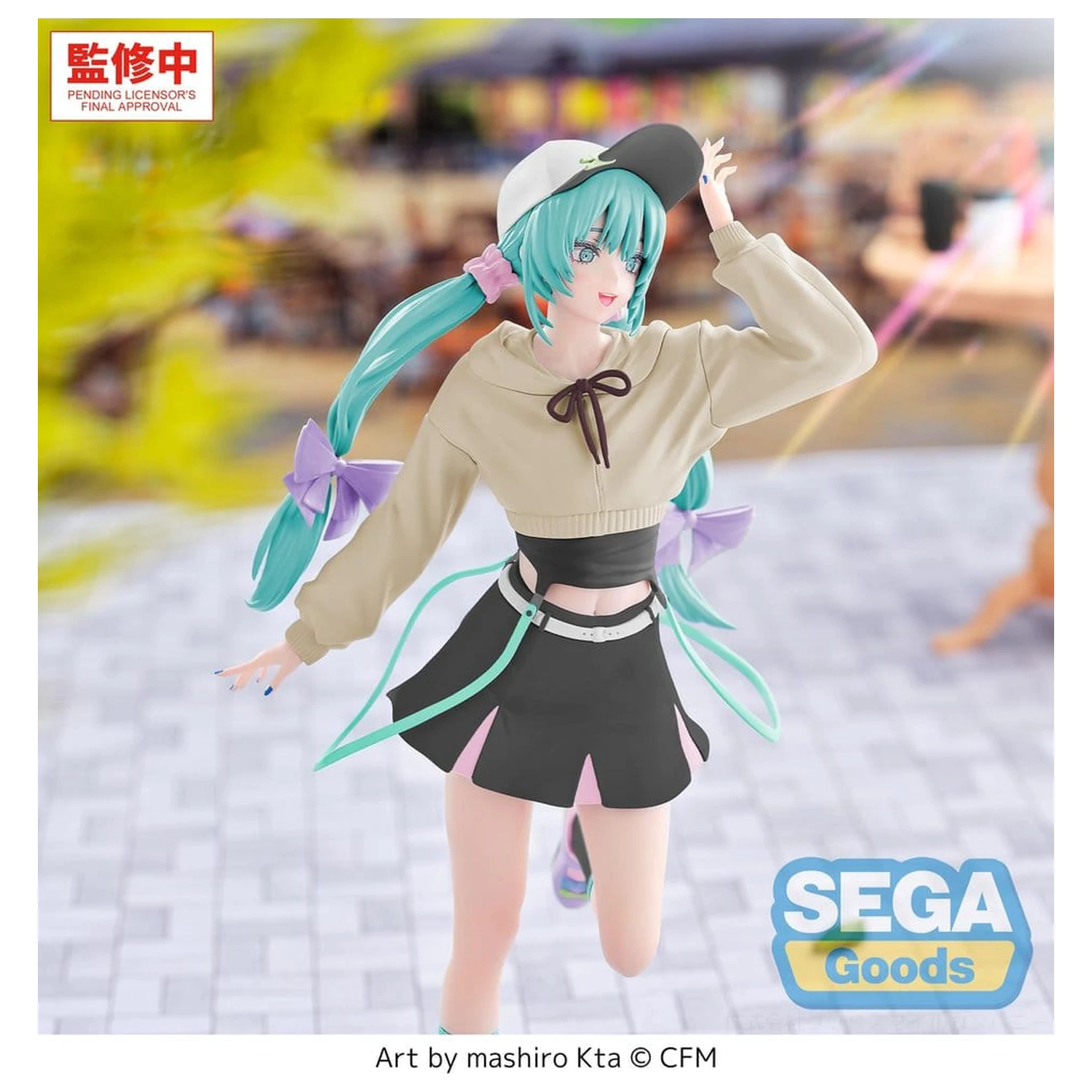 Hatsune Miku Luminasta PVC figura Hatsune Miku Conceptual Series Vol.2 Stroll Ver. 21 cm fotografija proizvoda