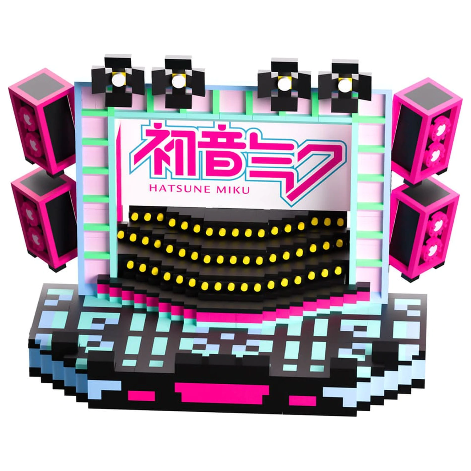 Hatsune Miku brickset Miku's Stage 19 cm fotografija proizvoda