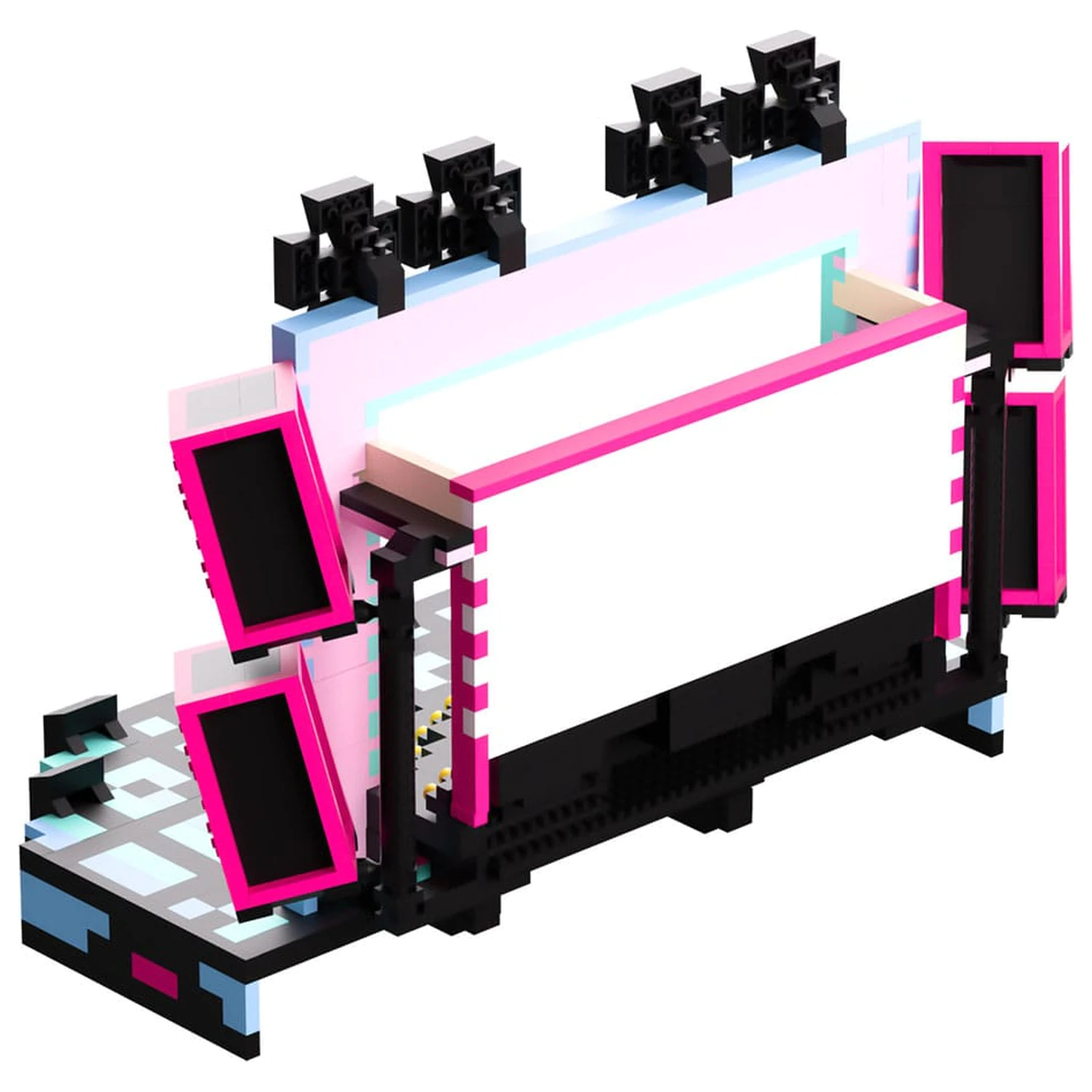 Hatsune Miku brickset Miku's Stage 19 cm fotografija proizvoda