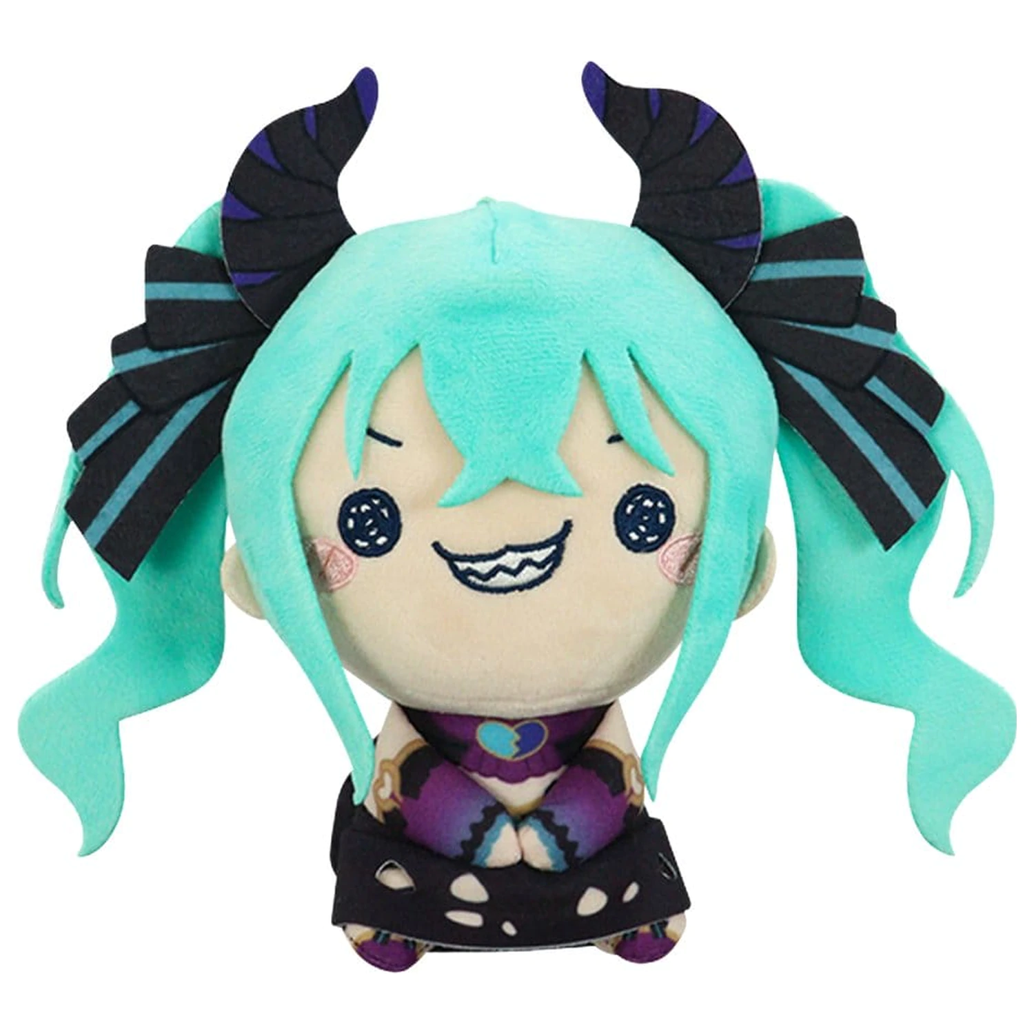 Hatsune Miku Mochipico Plišana figura Villain A 16 cm fotografija proizvoda