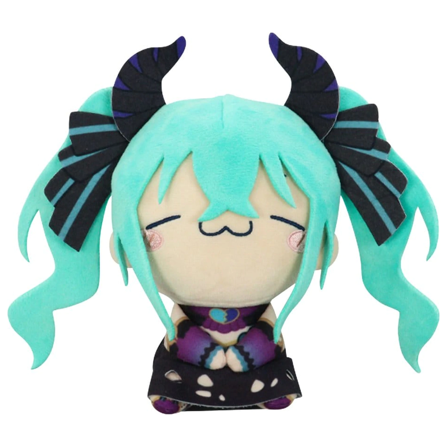 Hatsune Miku Mochipico Plišana figura Villain C 16 cm fotografija proizvoda