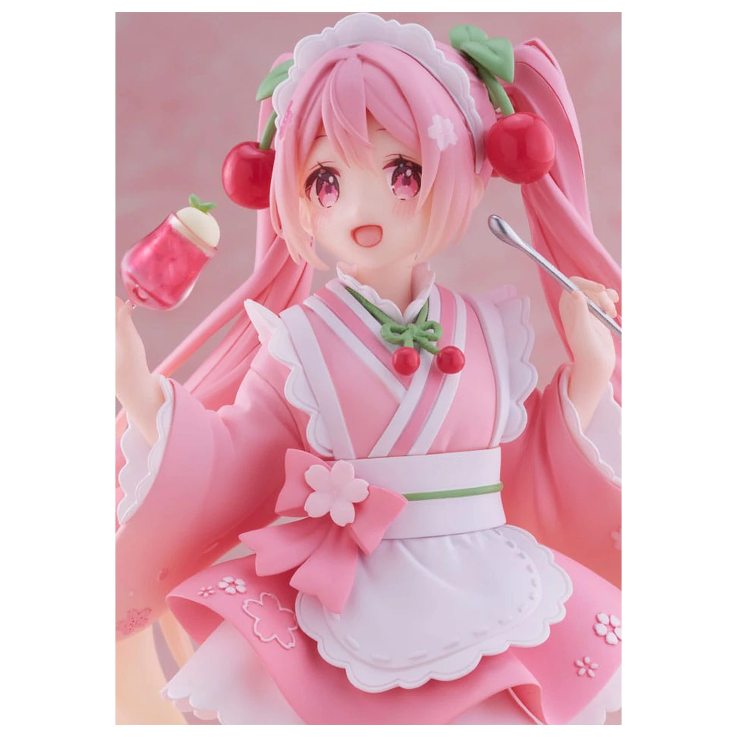 Hatsune Miku PVC Statua Newley Written Sakura Miku Japanese Cafe Ver. Reissue 18 cm fotografija proizvoda