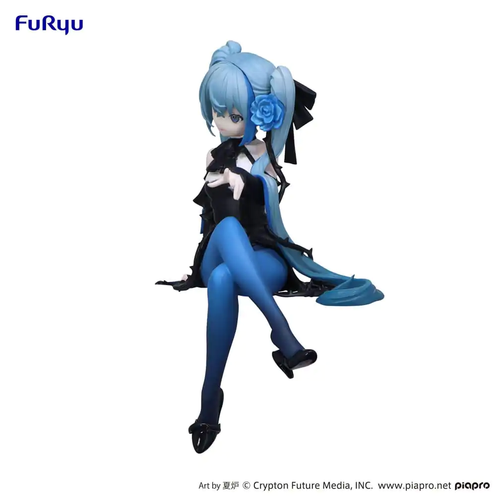 Hatsune Miku Noodle Stopper PVC Kip Plava Ruža Ver. 14 cm fotografija proizvoda