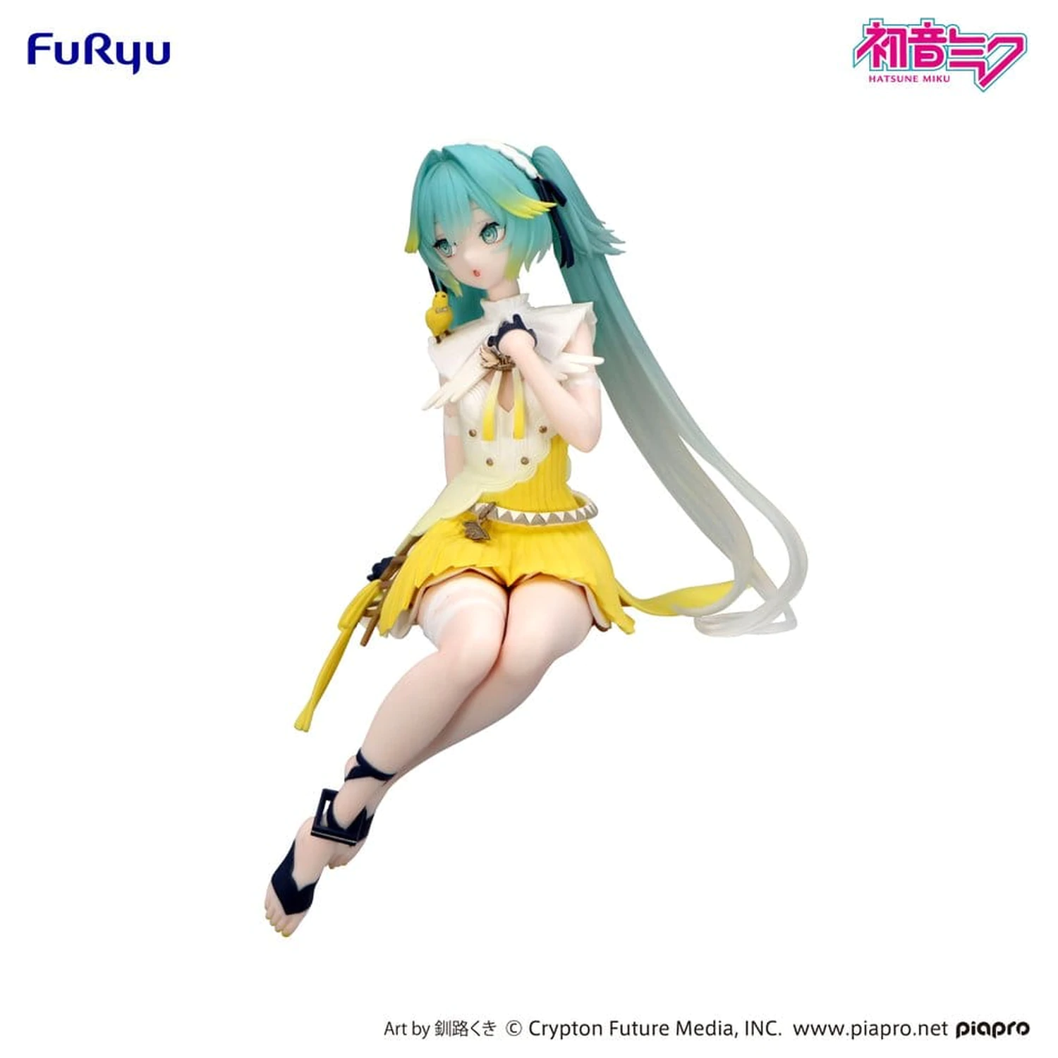 Hatsune Miku Noodle Stopper PVC statua Canary Bird heo exclusive 14 cm fotografija proizvoda
