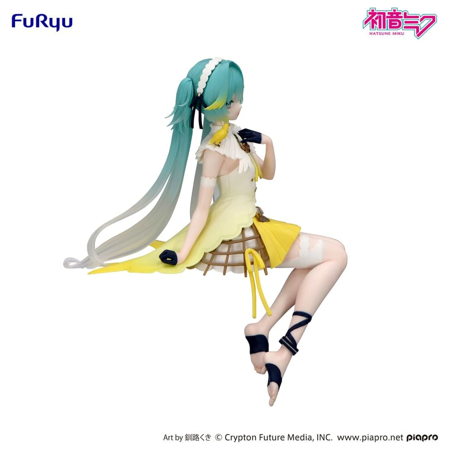 Hatsune Miku Noodle Stopper PVC statua Canary Bird heo exclusive 14 cm fotografija proizvoda