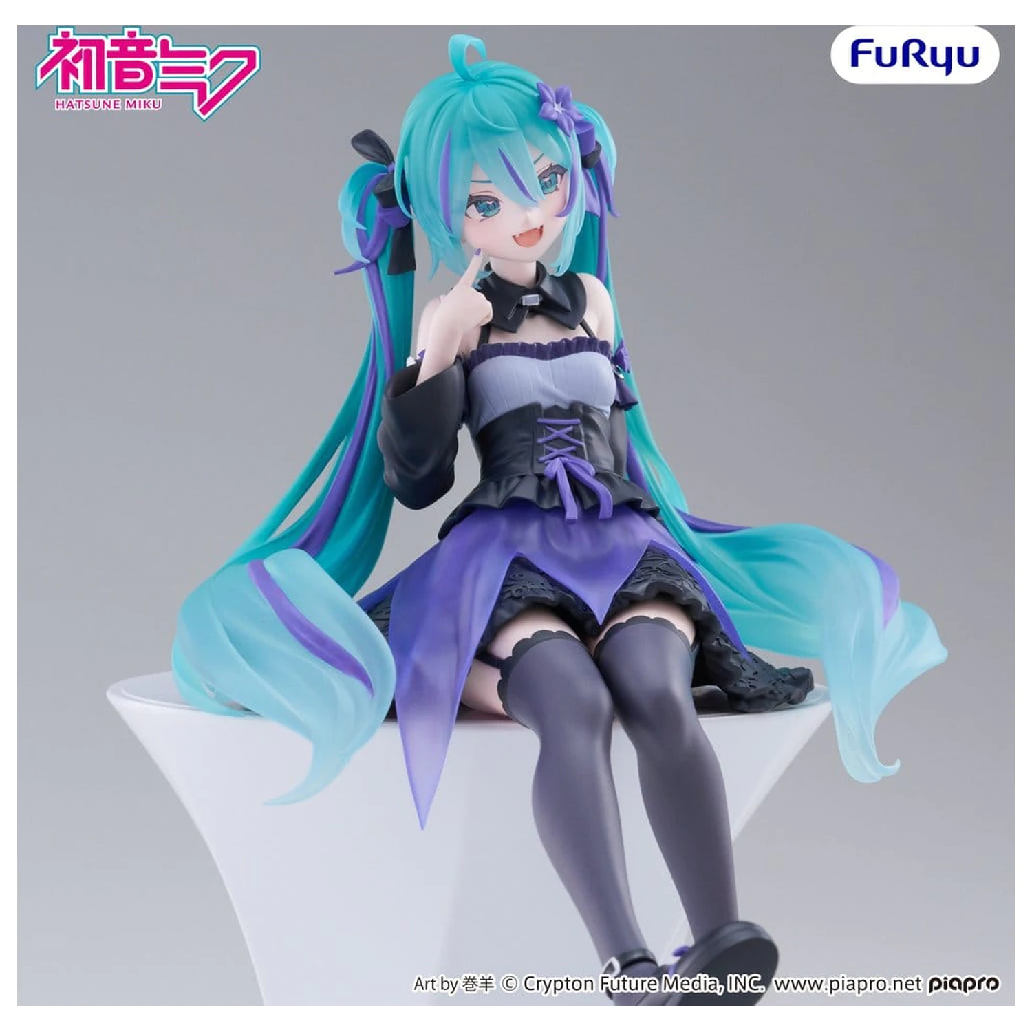 Hatsune Miku Noodle Stopper PVC Figura Cvijetna Vila Zvončić 14 cm fotografija proizvoda