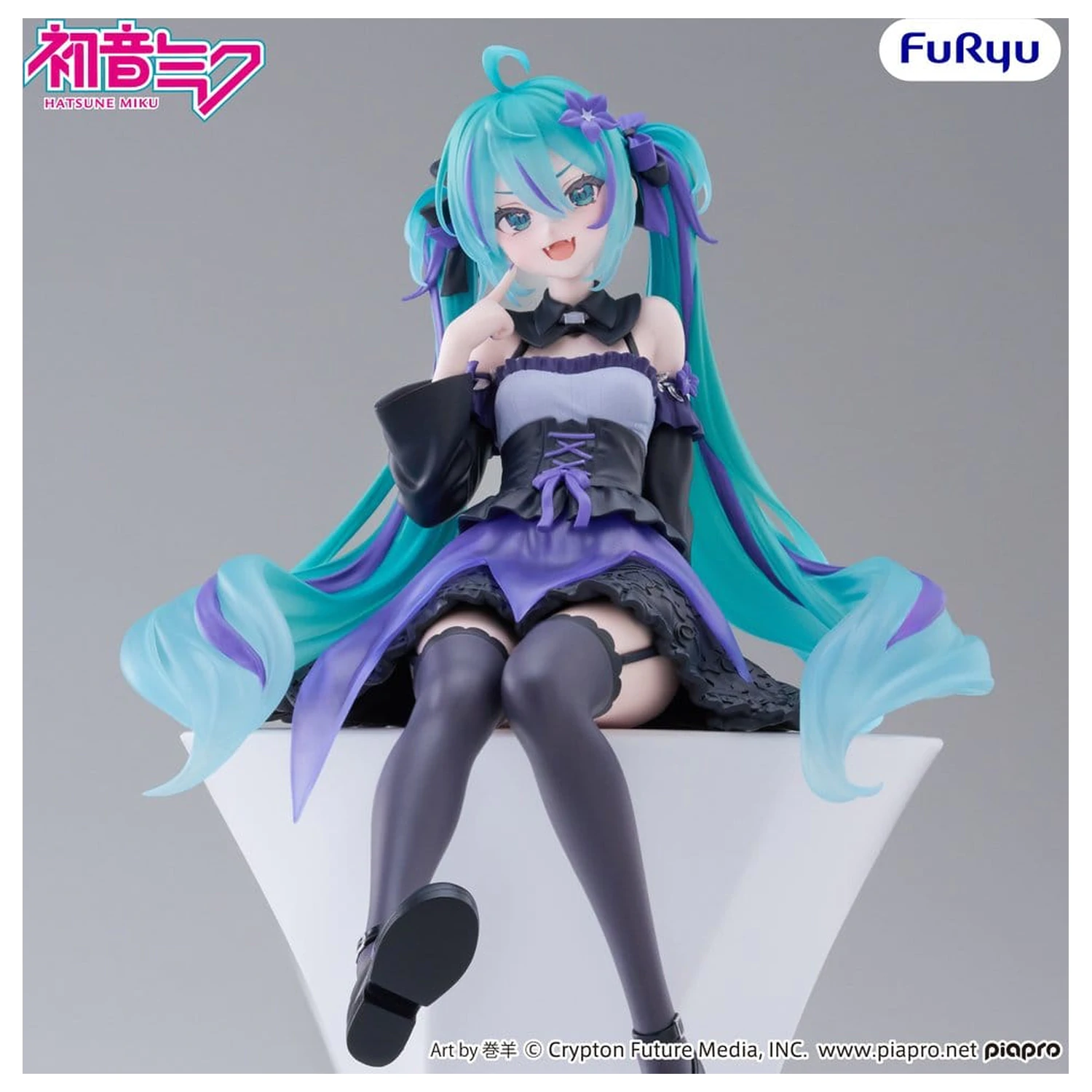 Hatsune Miku Noodle Stopper PVC Figura Cvijetna Vila Zvončić 14 cm fotografija proizvoda