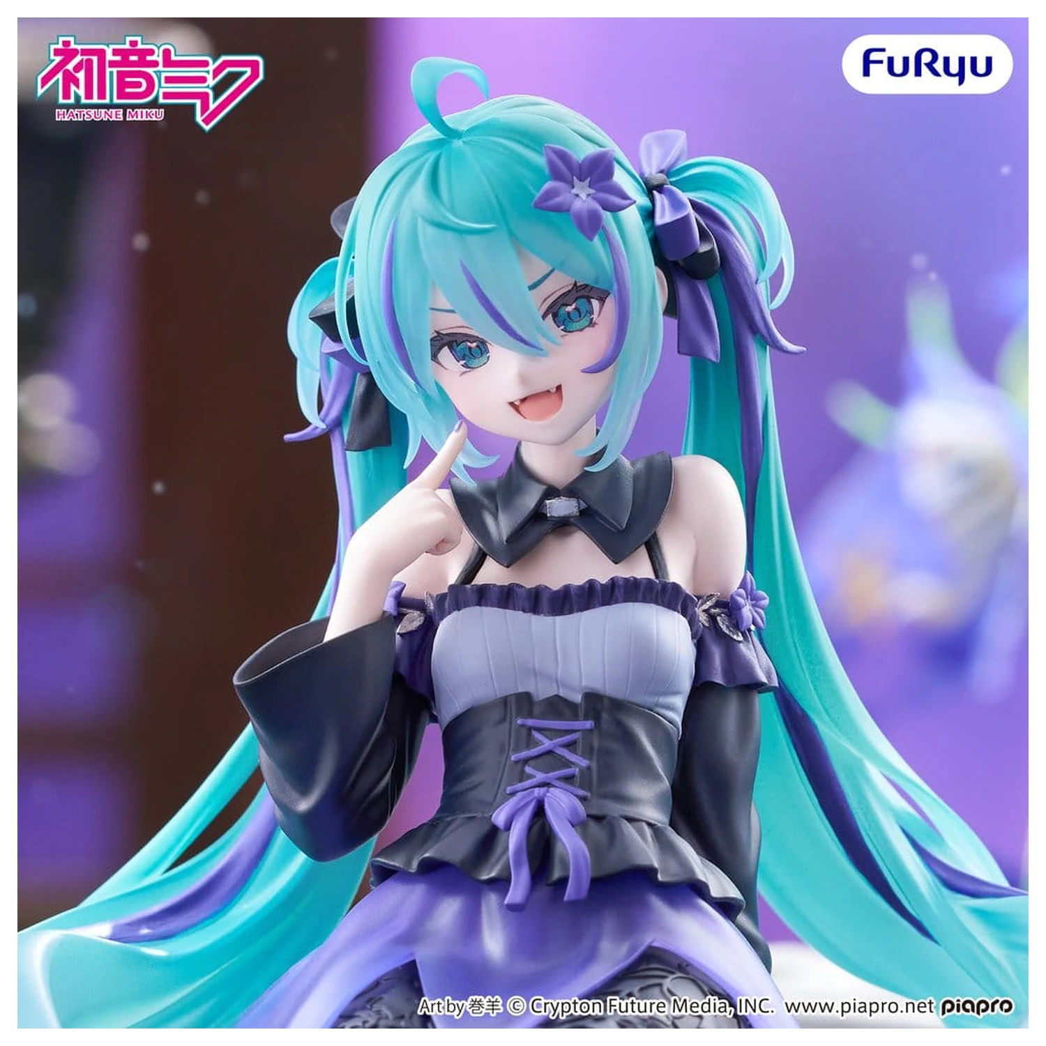 Hatsune Miku Noodle Stopper PVC Figura Cvijetna Vila Zvončić 14 cm fotografija proizvoda