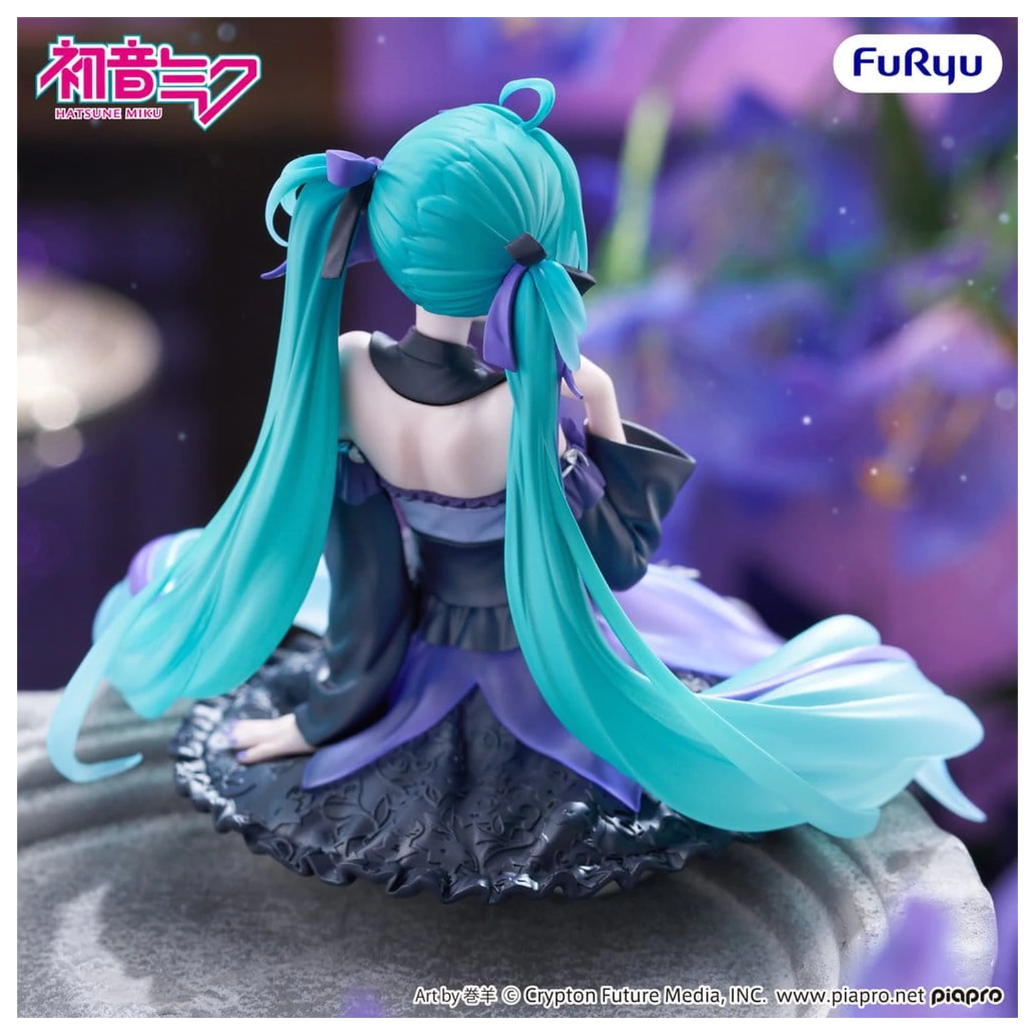 Hatsune Miku Noodle Stopper PVC Figura Cvijetna Vila Zvončić 14 cm fotografija proizvoda