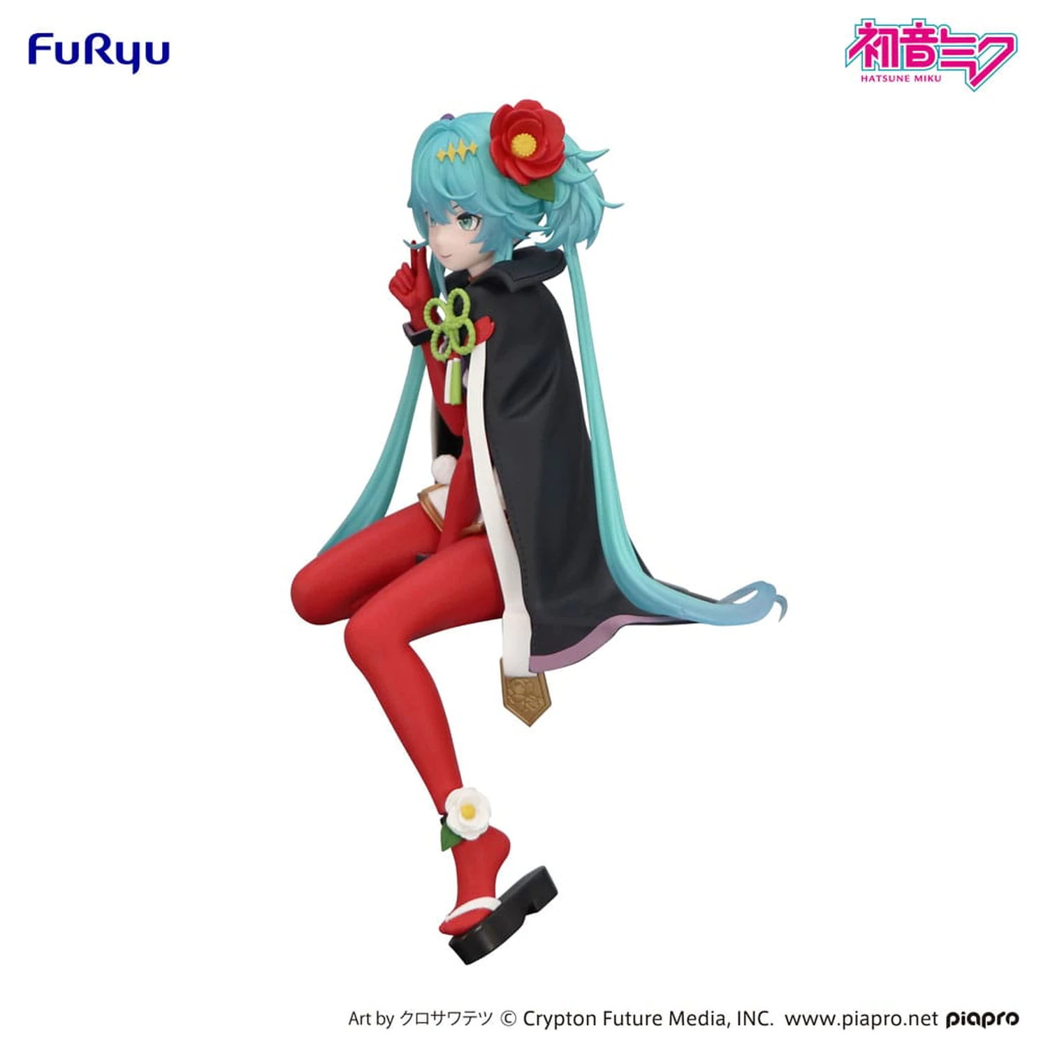 Hatsune Miku Noodle Stopper PVC statua Flower Fairy Camellia 15 cm fotografija proizvoda