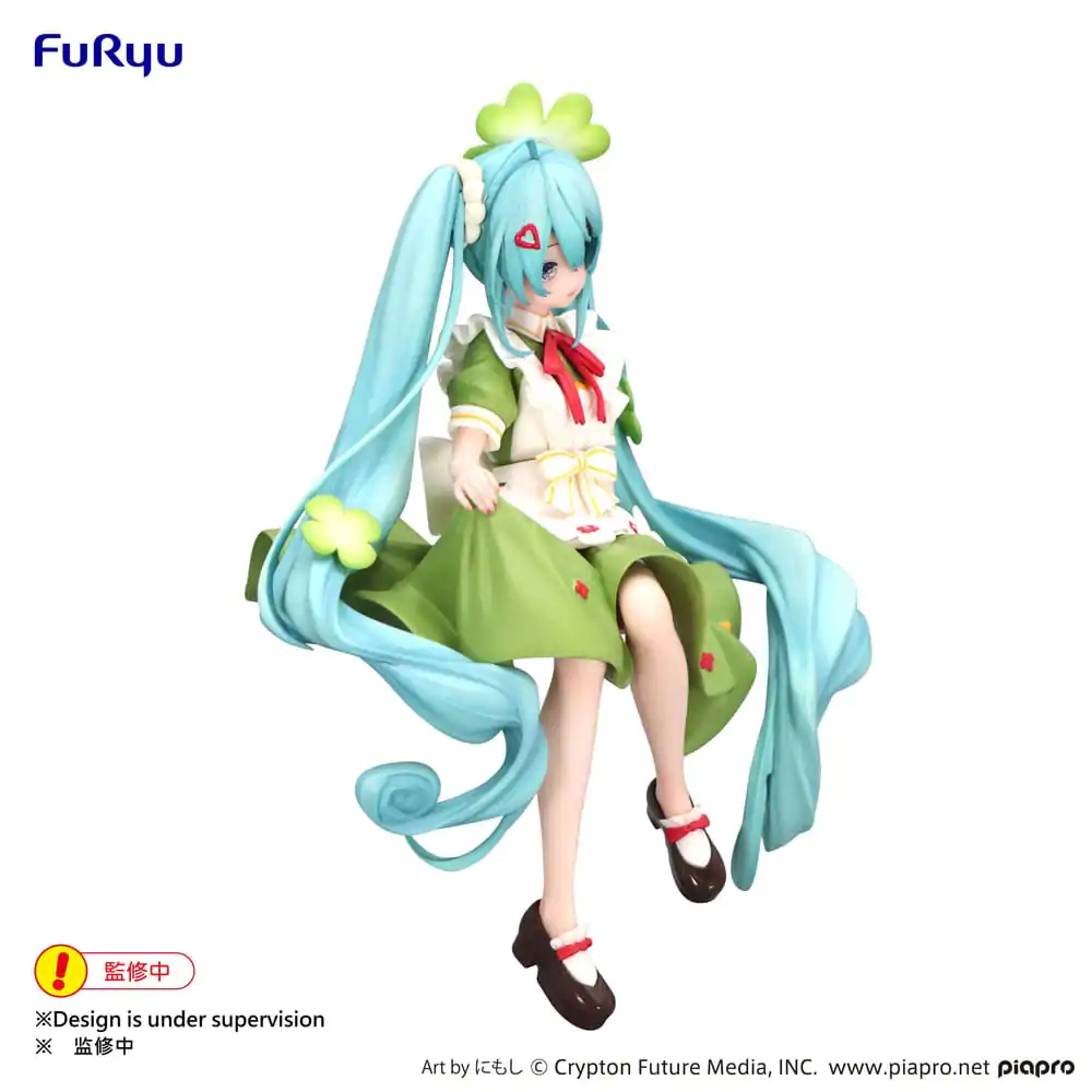 Hatsune Miku Noodle Stopper PVC Kipić Flower Fairy Clover 15 cm fotografija proizvoda