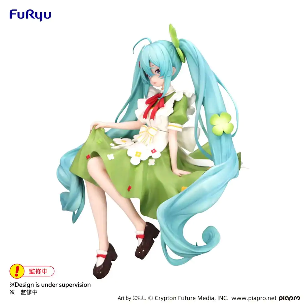 Hatsune Miku Noodle Stopper PVC Kipić Flower Fairy Clover 15 cm fotografija proizvoda