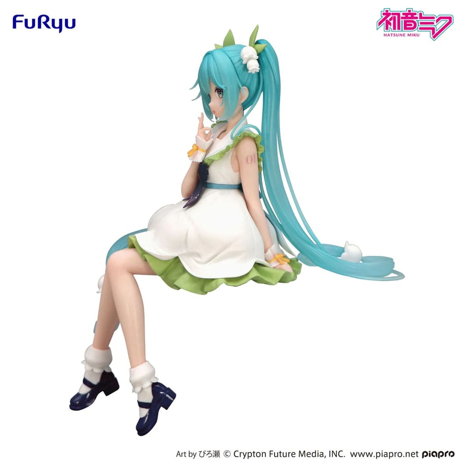 Hatsune Miku Noodle Stopper PVC Statua Flower Fairy Lily of the Valley 14 cm fotografija proizvoda
