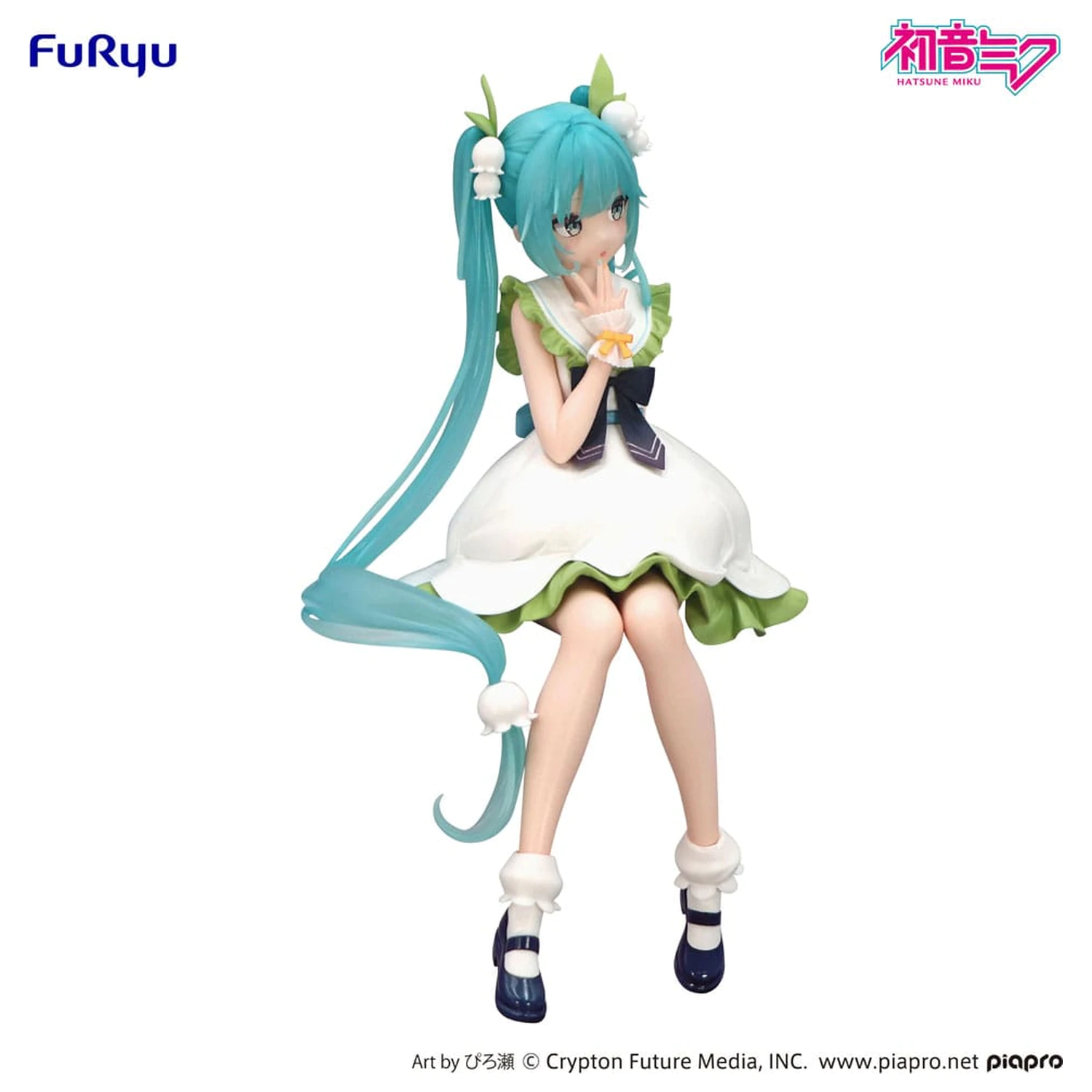 Hatsune Miku Noodle Stopper PVC Statua Flower Fairy Lily of the Valley 14 cm fotografija proizvoda