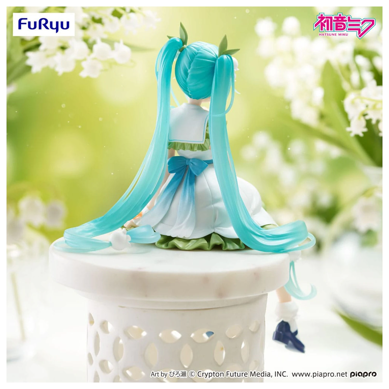 Hatsune Miku Noodle Stopper PVC Statua Flower Fairy Lily of the Valley 14 cm fotografija proizvoda