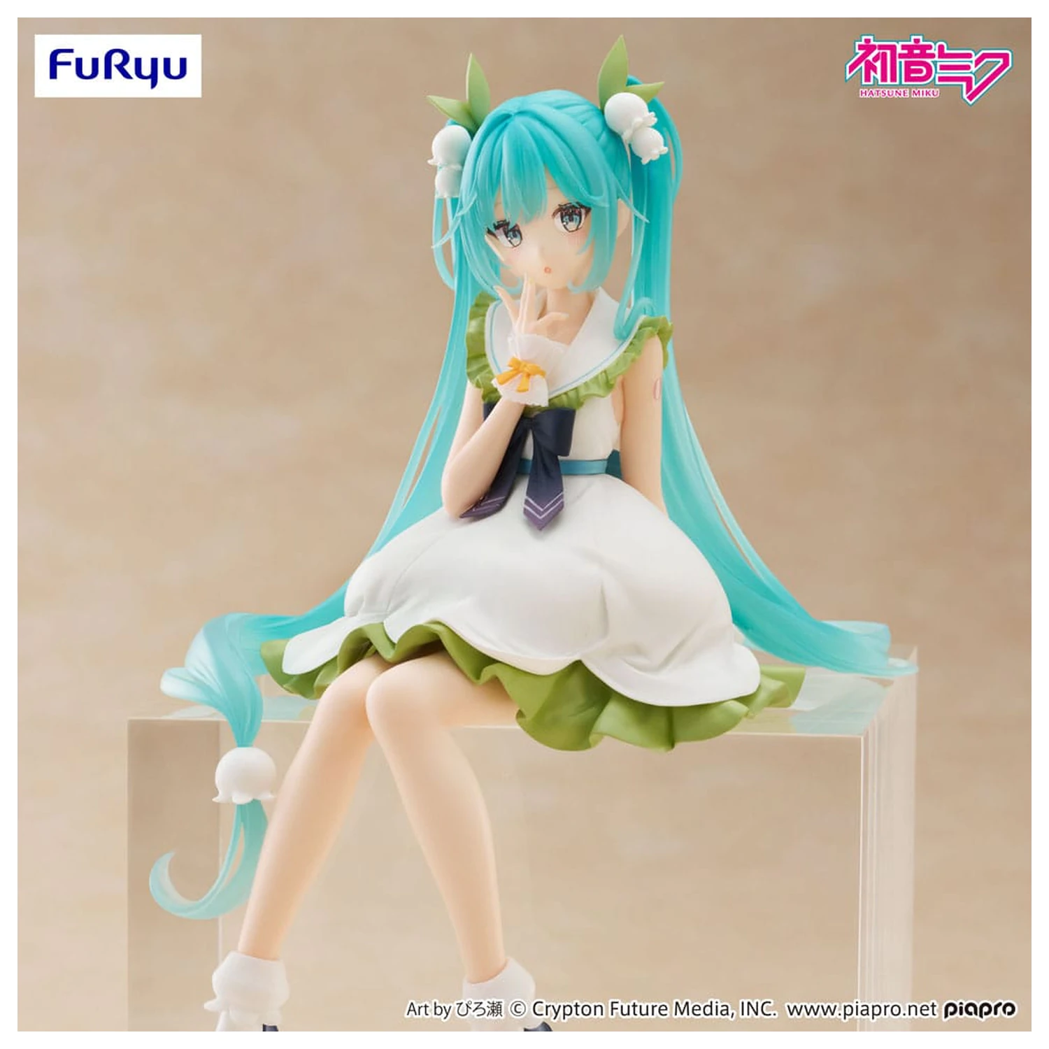 Hatsune Miku Noodle Stopper PVC Statua Flower Fairy Lily of the Valley 14 cm fotografija proizvoda
