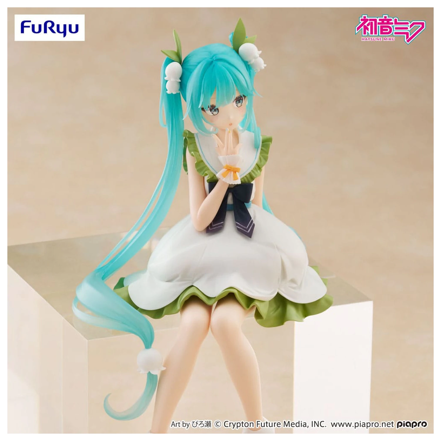 Hatsune Miku Noodle Stopper PVC Statua Flower Fairy Lily of the Valley 14 cm fotografija proizvoda