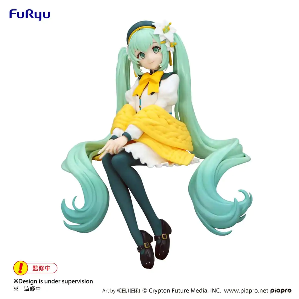 Hatsune Miku Držač za rezance PVC Kipić Flower Fairy Lily White Ver. 14 cm fotografija proizvoda